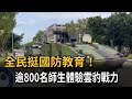全民挺國防教育! 逾800名師生體驗雲豹戰力-民視新聞