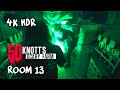 NEW Room 13 Maze At Knott S Scary Farm 2023 4K HDR