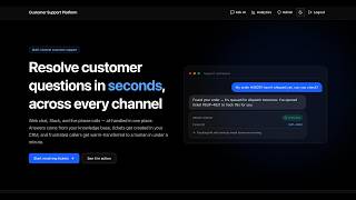 Agentic Customer Support wth Qubitz AI