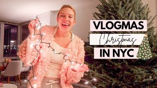 CHRISTMAS IN NYC! Vlogmas Day 5!