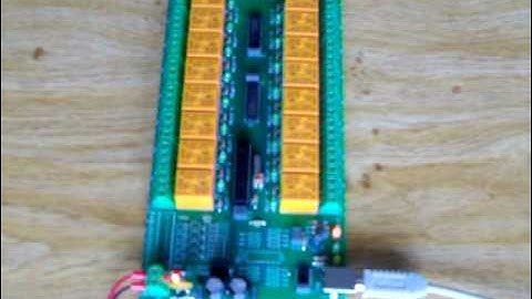 USB 16 Channel Relay Module - RS232 Controlled
