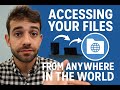 Access your files from anywhere in the world – safely!