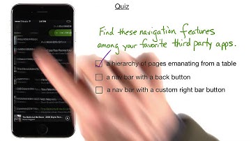 Treasure Hunt Finding Navigation Features in Your Favorite Apps - UIKit Fundamentals