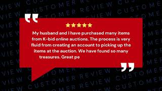 Online Auction Reviews | K-BID.com