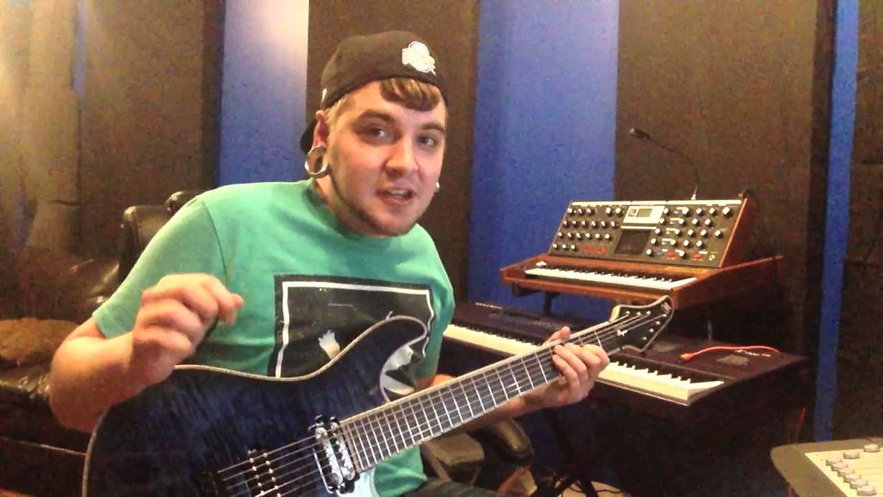 Danny Demonstrates His Mayones Regius 7 String