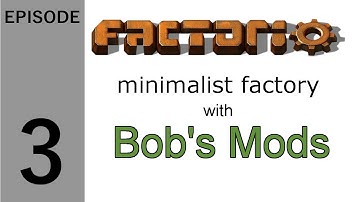 Factorio - Minimalist Factory with Bob
