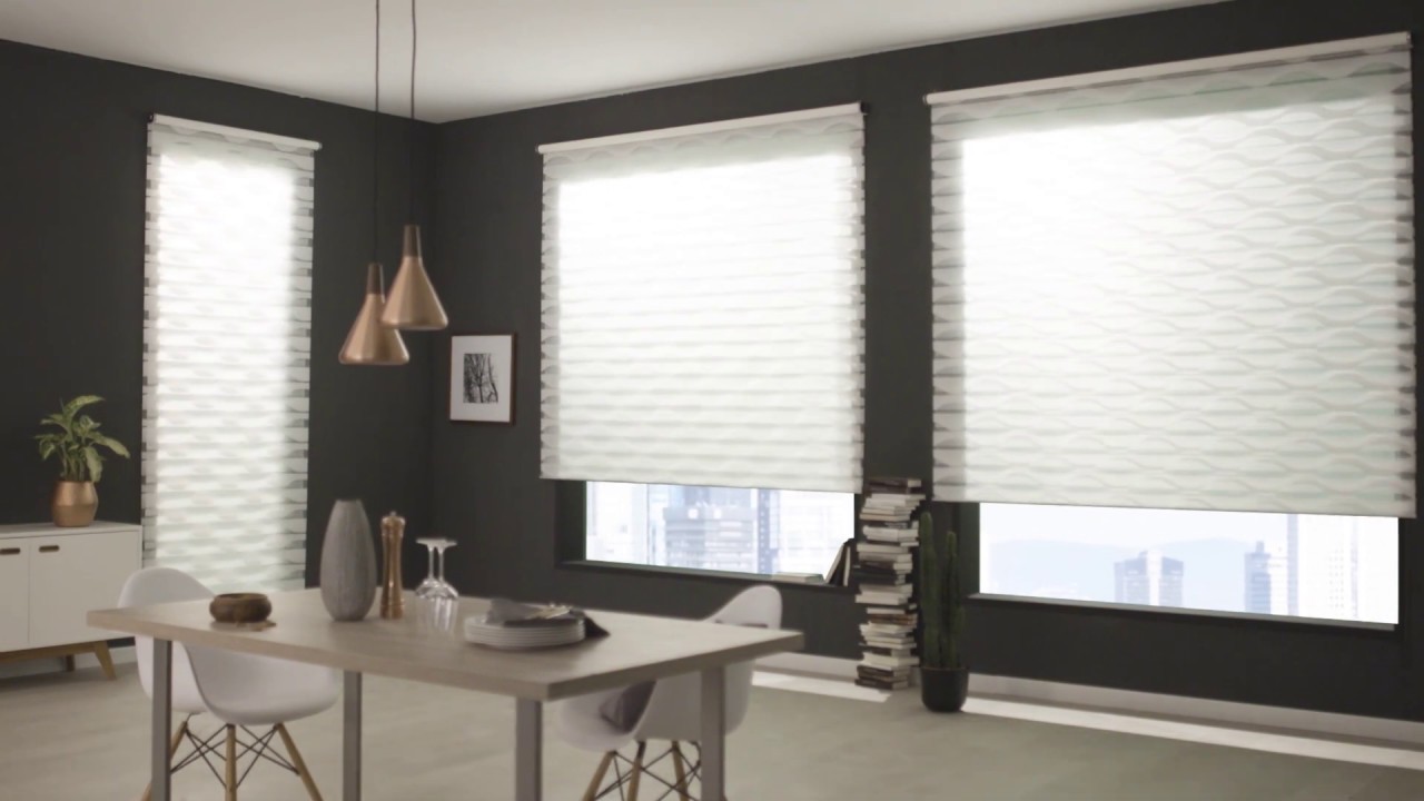 Textile Rollos als Sonnenschutz - Twin-Rollo Caprice