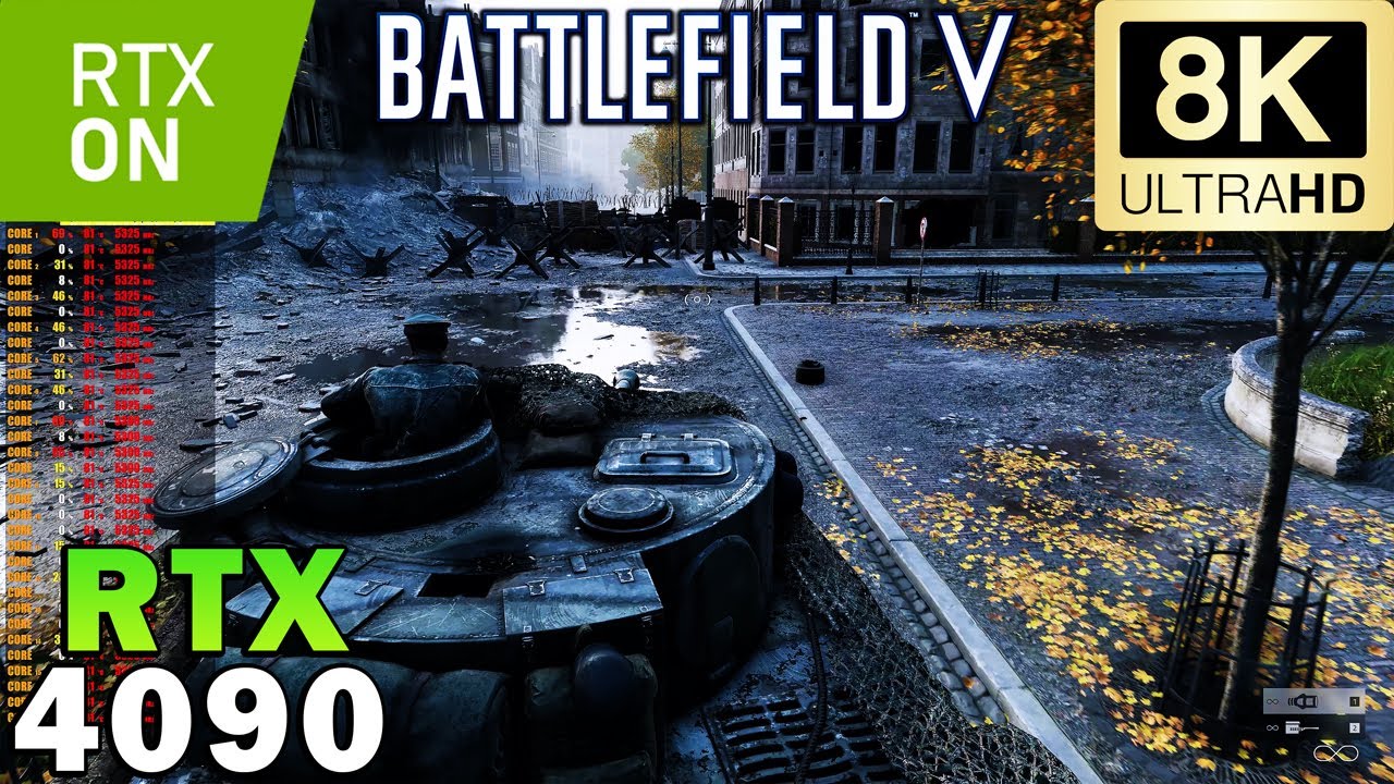 Battlefield 5 in 8K Ray Tracing | RTX 4090 | Ryzen 9 7950X | Ultra ...