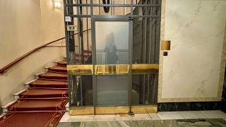 Stockholm, Sweden: Vintage Elevator with tasteful mod