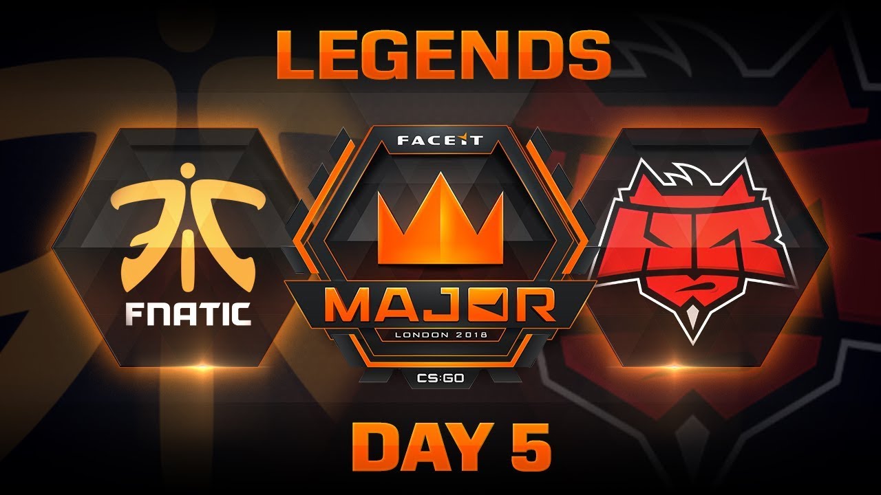 Fnatic vs HellRaisers - Cache (FACEIT Major: London 2018)