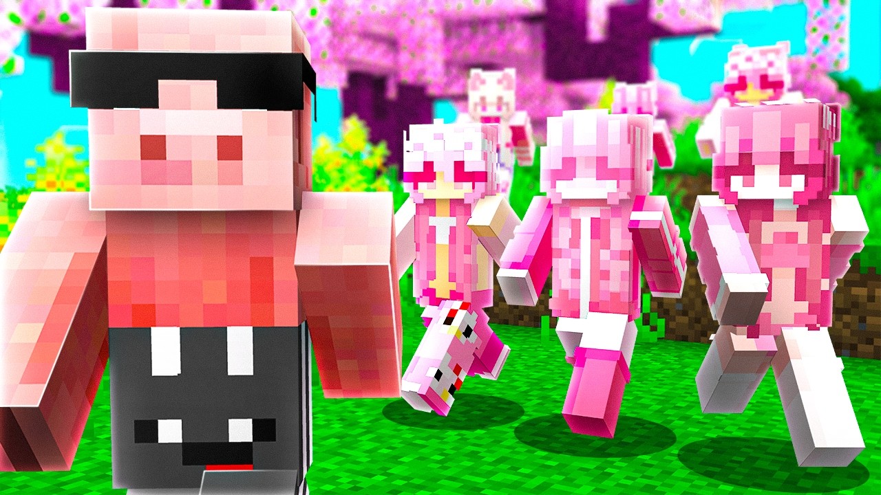 Tôi Đã Vào Server SMP Chỉ Dành Cho NỮ ở Trong Minecraft