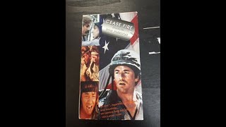 Opening To Cease Fire 1996 Vhs