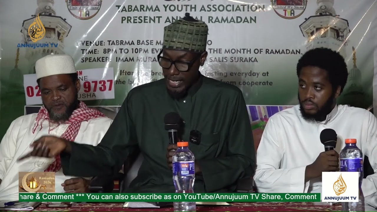 RAMADAN TAFSEER 2026 BY SHEIKH MURAD MOHAMMAD SALIS SURAQA (DAY 7)  #AnnujuumTV #2026