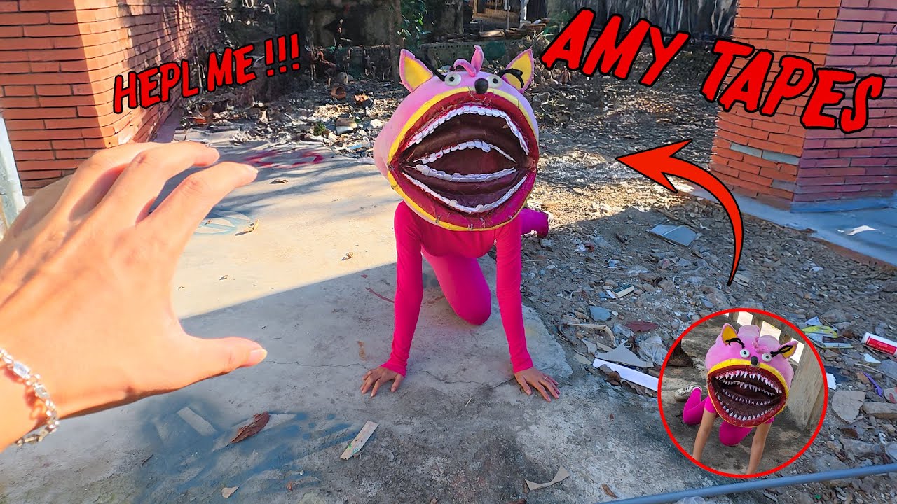 AMY TAPES in REAL LIFE ESCAPING ll SEASON 5 ll Horror Parkour POV Chase