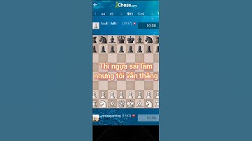 Cờ vua | Thí ngựa sai lầm nhưng tôi vẫn thắng #chess #covua