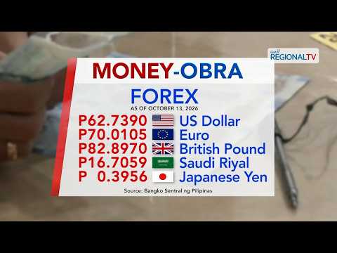Foreign exchange rate, October 13, 2026 | Ratsada Balita