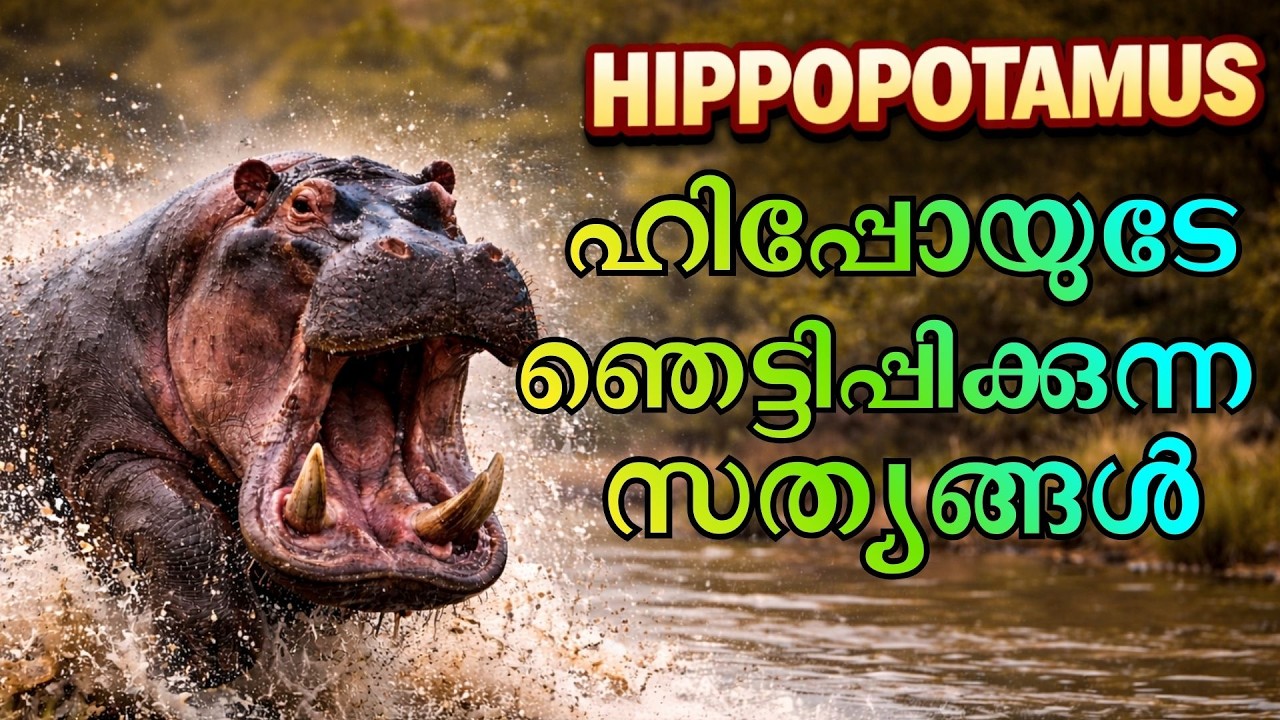 ഹിപ്പോയുടേ ഞെട്ടിപ്പിക്കുന്ന സത്യങ്ങൾ