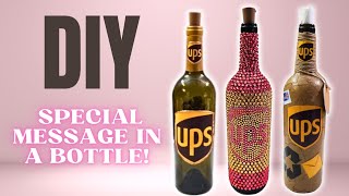 How To Customize Wine Bottle | Bottle Crafts | Bottle Art screenshot 2