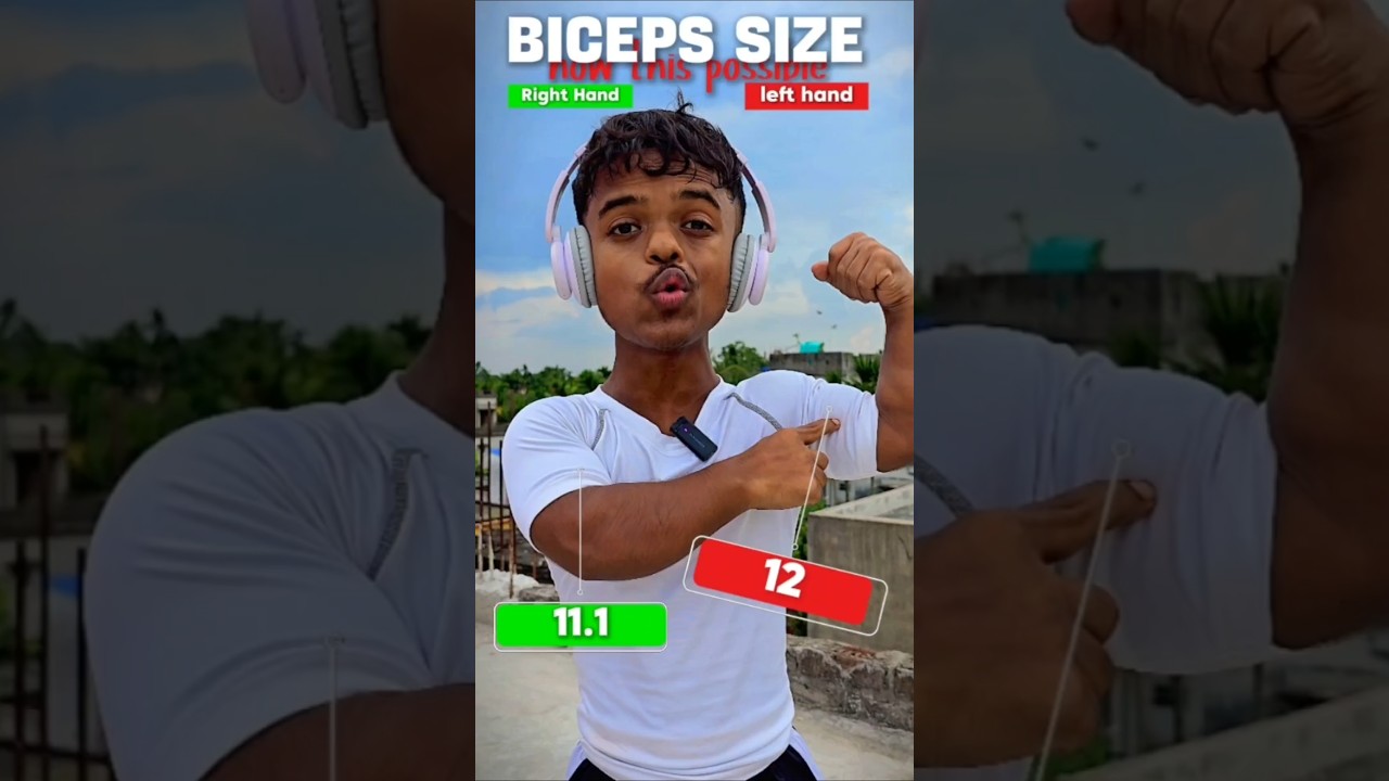 Bicep Size Problem✨