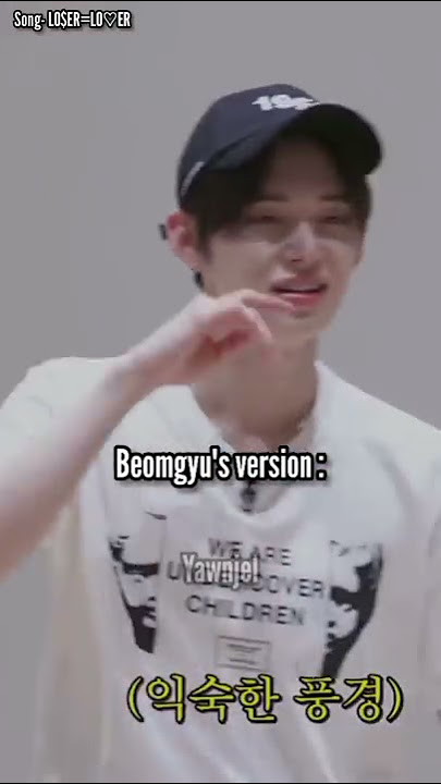 Yeonjun's part that i can't listen to properly because of Beomgyu#kpop#shorts#txt#beomgyu#yeonjun