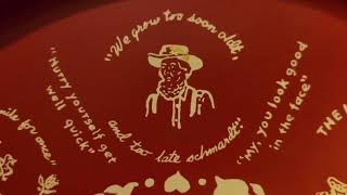Everything is a Primary Source Finds: Heart of the Amish Country Tray c. 1950s or 60s