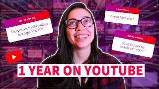 1 YEAR YOUTUBE ANNIVERSARY ? Stats, Money, Q&A and Bloopers 