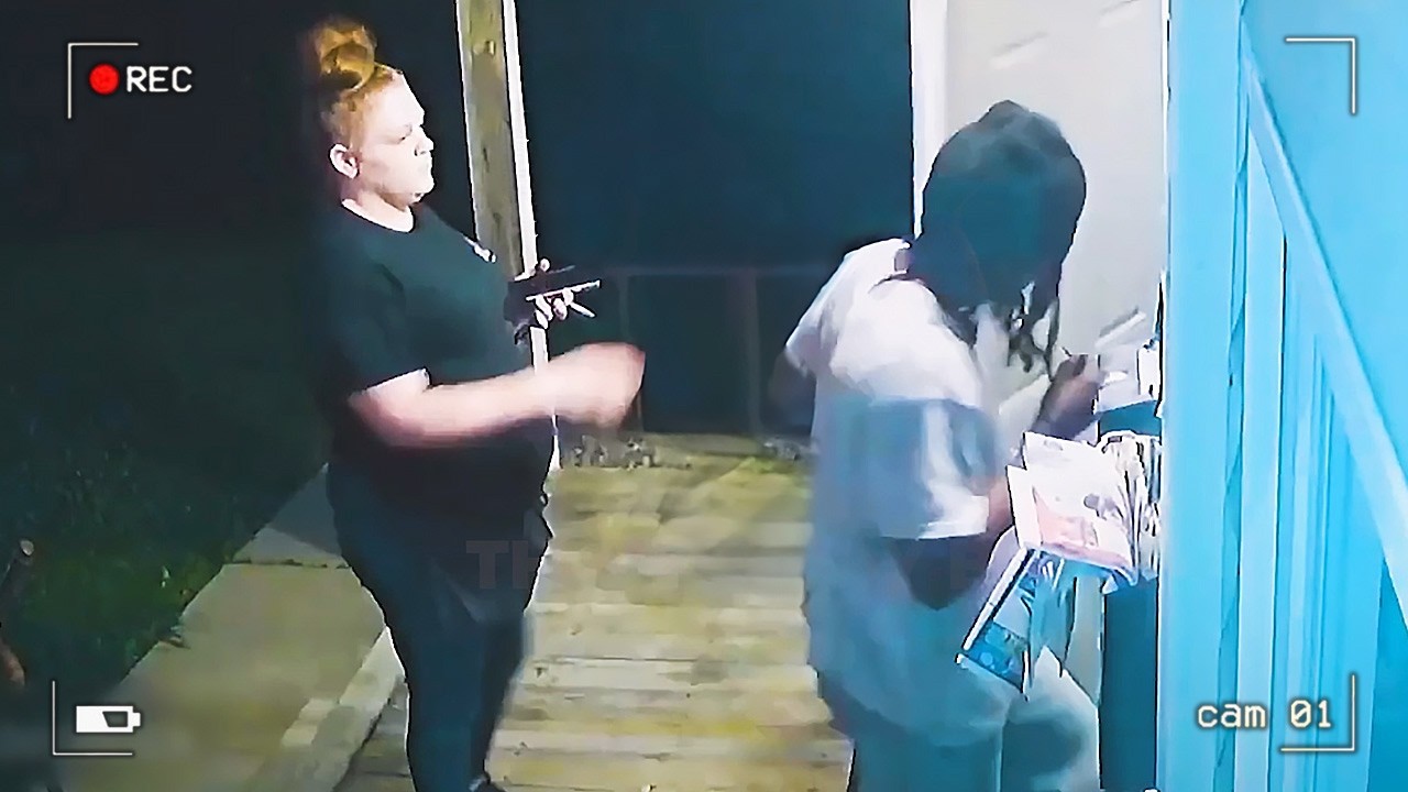Moments Before Pregnant Girlfriend Is Beheaded Alive