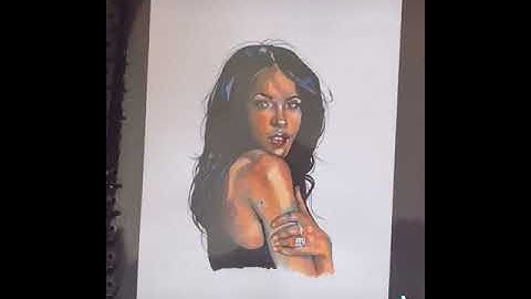 Short Portfolio flip thru ~ realism art ~ illustration art