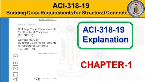 ACI-318-19 | American Concrete Institute |ACI-318-Building code requirements for Structural Concrete