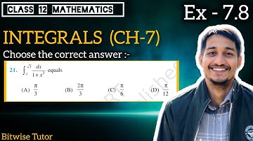 Ex 7.8 class 12 maths q21 | Ex 7.8 q21 class 12 | Question 21 exercise 7.8 Class 12
