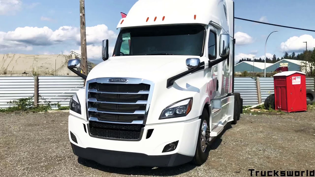 2020 Freightliner Cascadia Straight From Factory Full Review YouTube