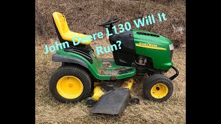 John Deere L130 mower pulled from the woods. Can it be saved?