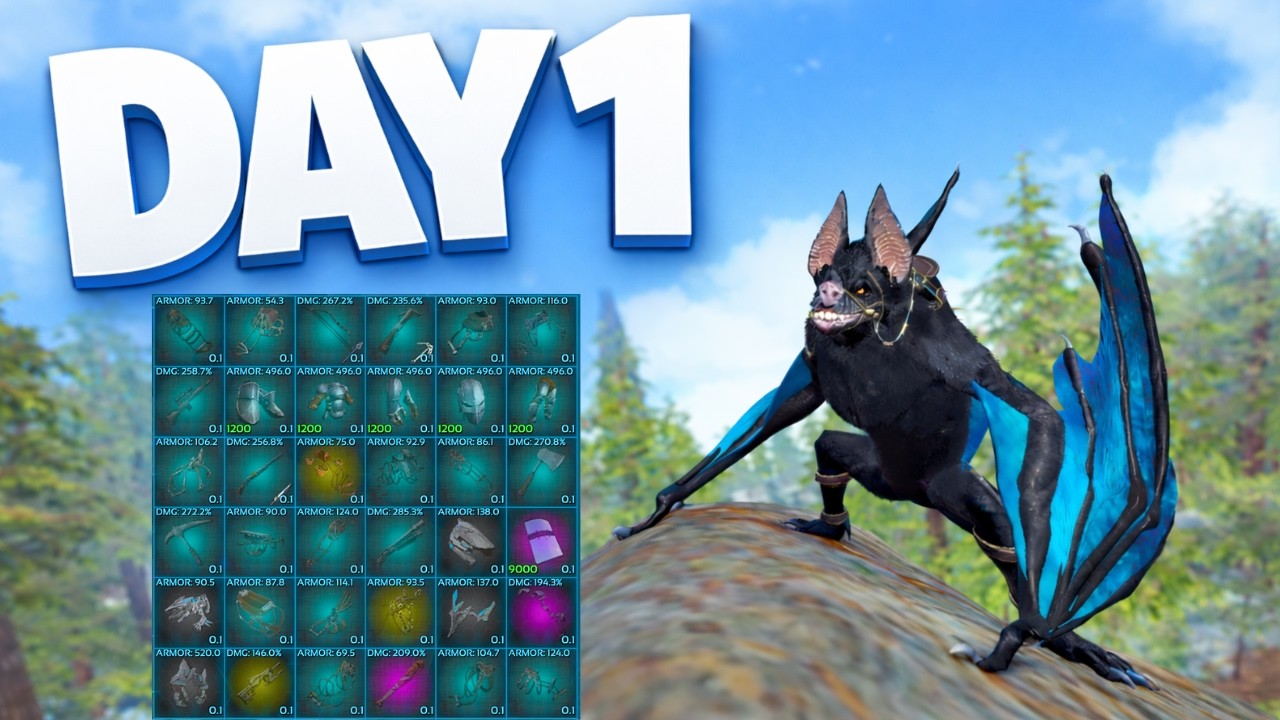 DUO DAY 1 DOMINATING The MOST POPULATED SERVER | MESA DUOS Ark PVP