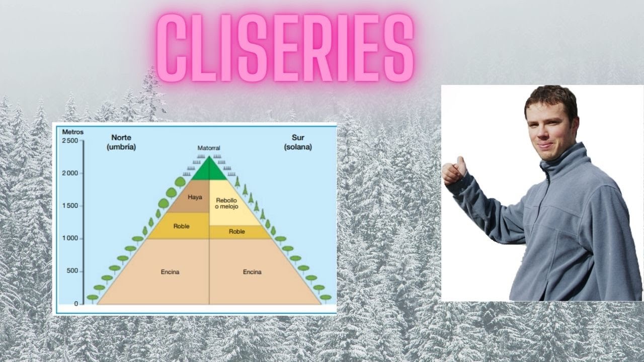 Geografía España. EVAU.  Agua y vegetación. Sesión 7. CLISERIES