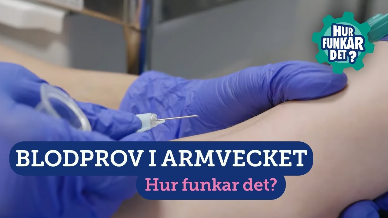 Blodprov i armvecket