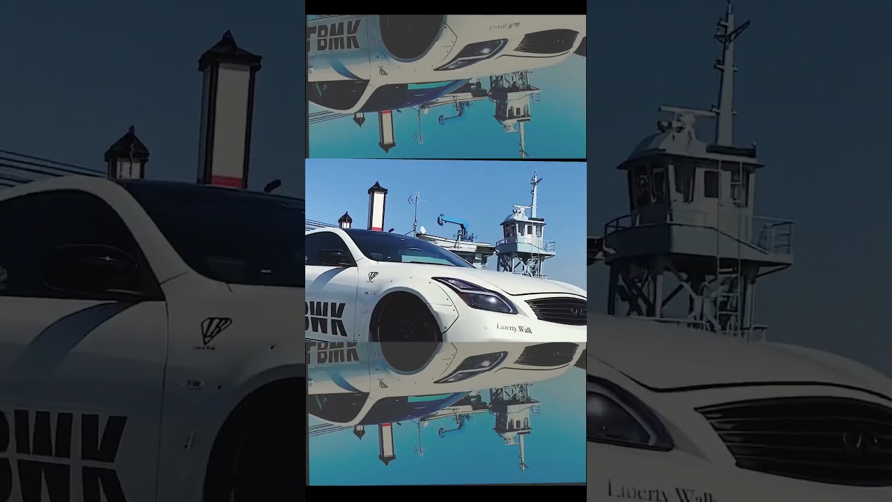 v36 skyline (Libertywalk) -shock wave shooting- 