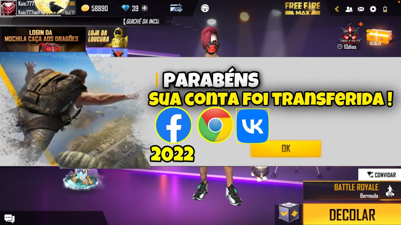 Quer apagar conta do Free Fire? Veja como desvincular login ao