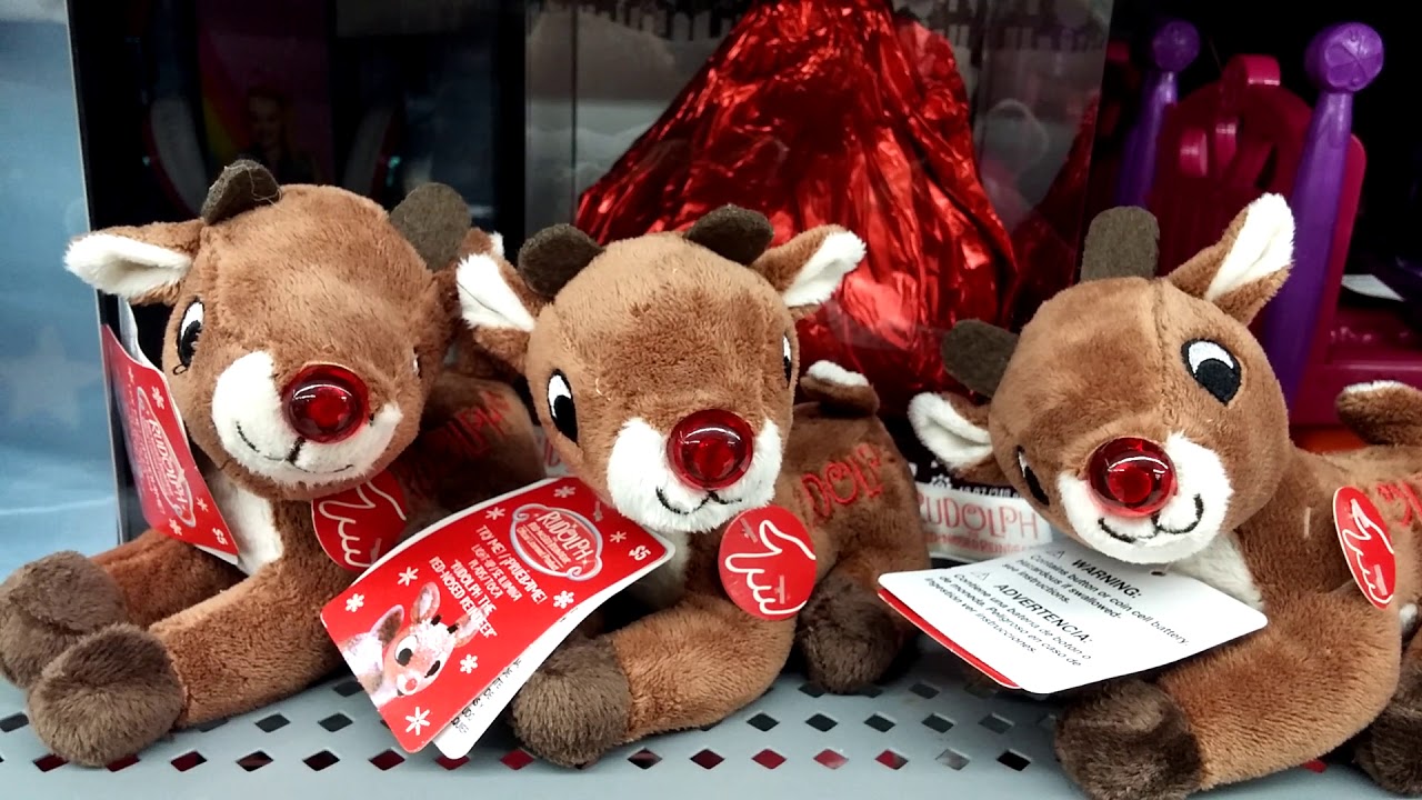 Rudolf The Red Nosed Reindeer At Walmart, Dec. 2017 - YouTube