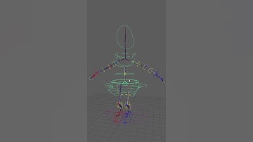 Jim Hawkins rigging, week 3 #shorts #maya #characterrigging #rigging #modeling #jimhawkins