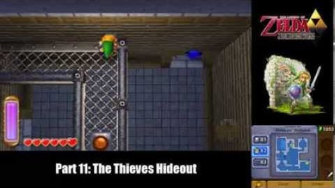 The Legend of Zelda: A Link Between Worlds (Part 11) The Thieves Hideout