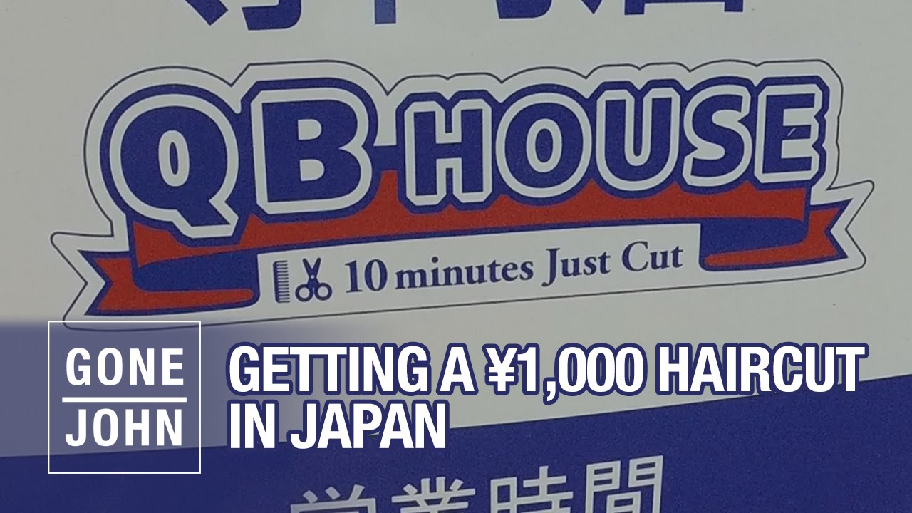 Getting a Haircut in Japan at QB House YouTube