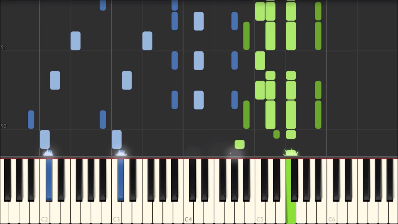  maple leaf rag scott joplin piano tutorial synthesia youtube