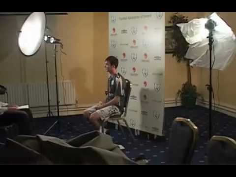 Behind the scenes interview with Republic of Ireland star Stephen Ireland