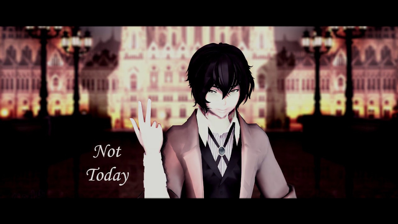 〖 MMD 〡 Bungo Stray Dogs 〗 Dazai 「 Not Today 」