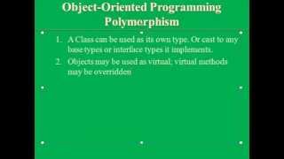 Object Oriented Programming Concpt Lesson -2