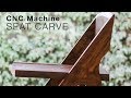 Carving a dining chair seat with a CNC machine - Shaun Boyd Made This