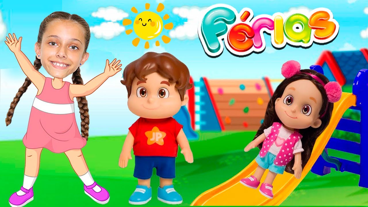 Flor de menina em Histórias Engraçadas de Parquinho para Crianças