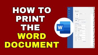 How to Print a Word Document – Full Guide