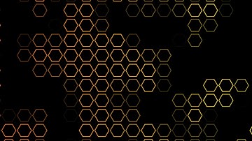 [Free stock video] Hex Grid yellow animation 10minutes HD