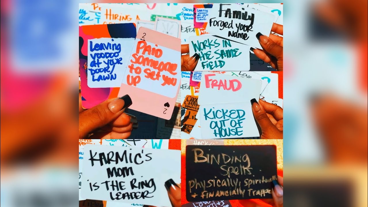 Karmics forged your name,paid crackhead to set u up,voodoo on your door,SWAT,Std’s,Mass arrests&more